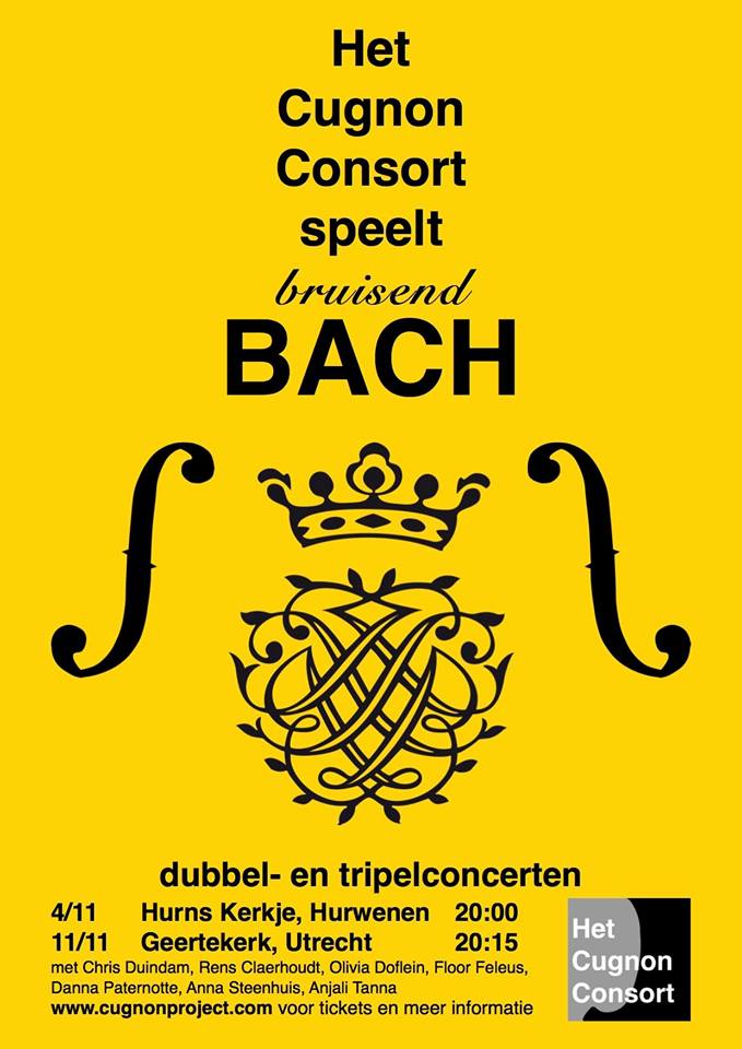 Cugnon Consort: Bruisend Bach