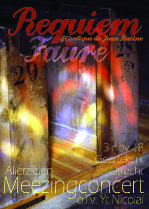 Meezingconcert Requiem Fauré en Cantique de Jean Racine