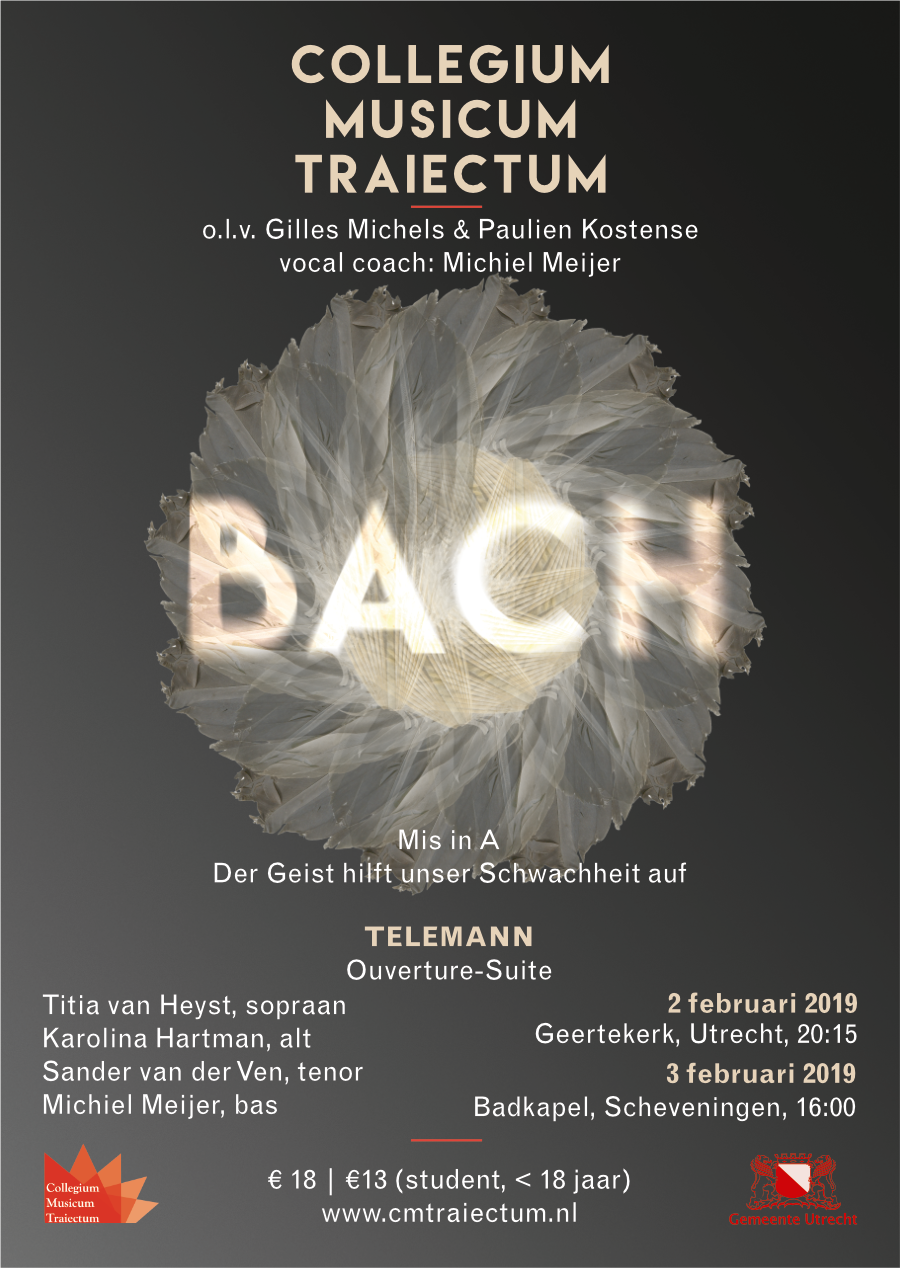 Collegium Musicum Traiectum met Bach en Telemann