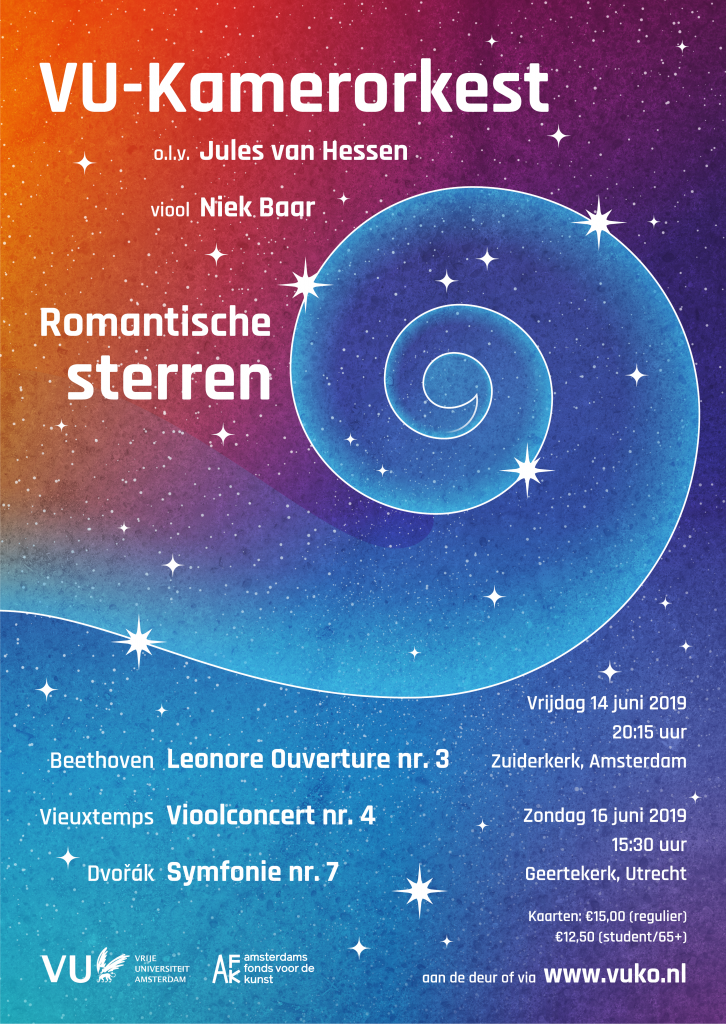 VU-Kamerorkest ‘romantische sterren’