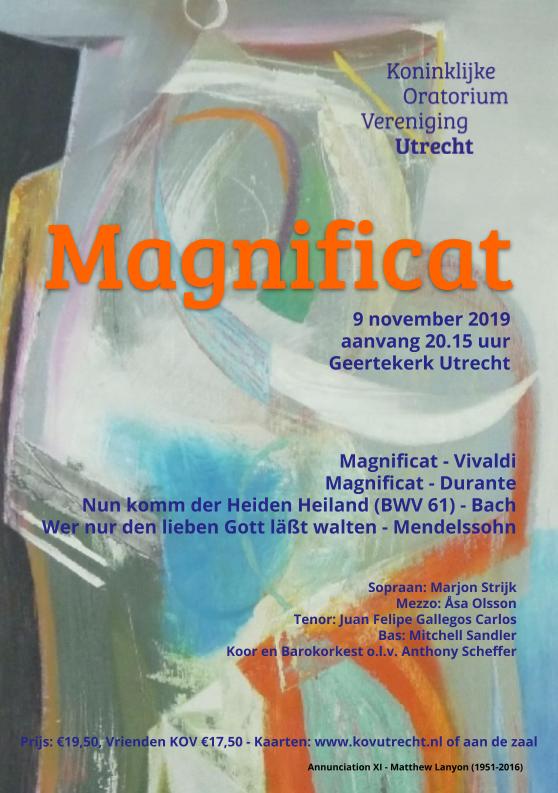 Koninklijke Oratorium Vereniging Utrecht ‘Magnificat’