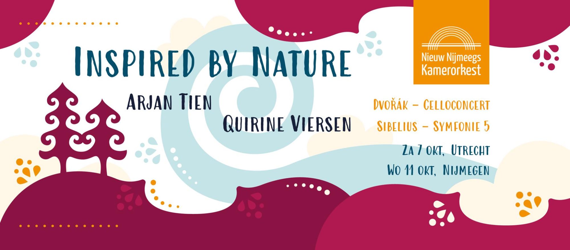 Nieuw Nijmeegs Kamerorkest ‘Inspired by Nature’ Nieuw Nijmeegs Kamerorkest ‘Inspired by Nature’