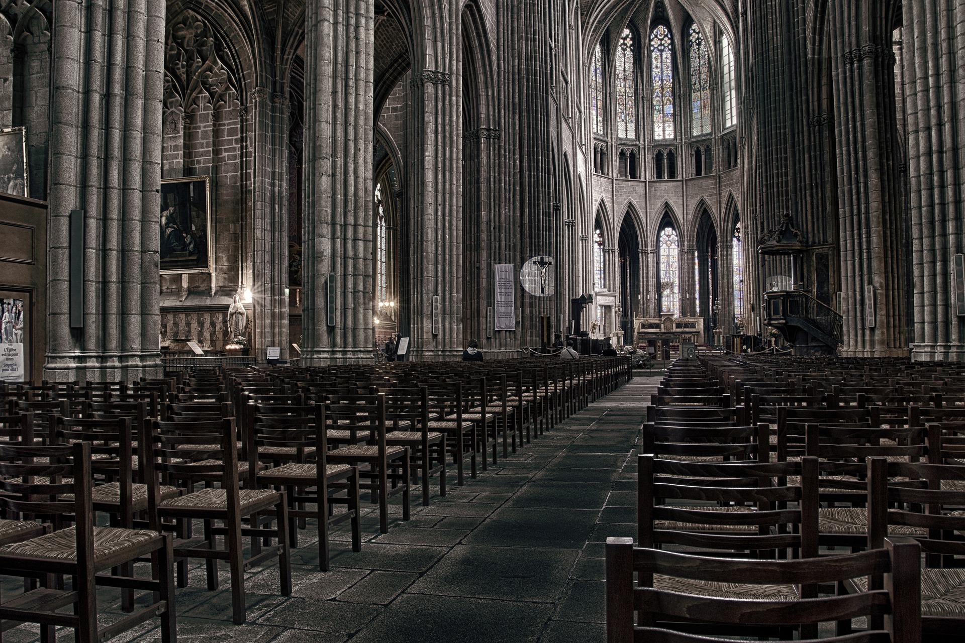 De stille kerk