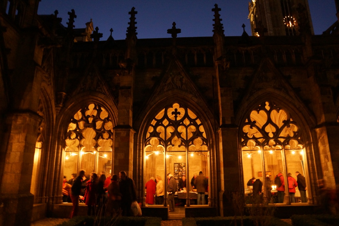 Adventsmarkt in het Pandhof