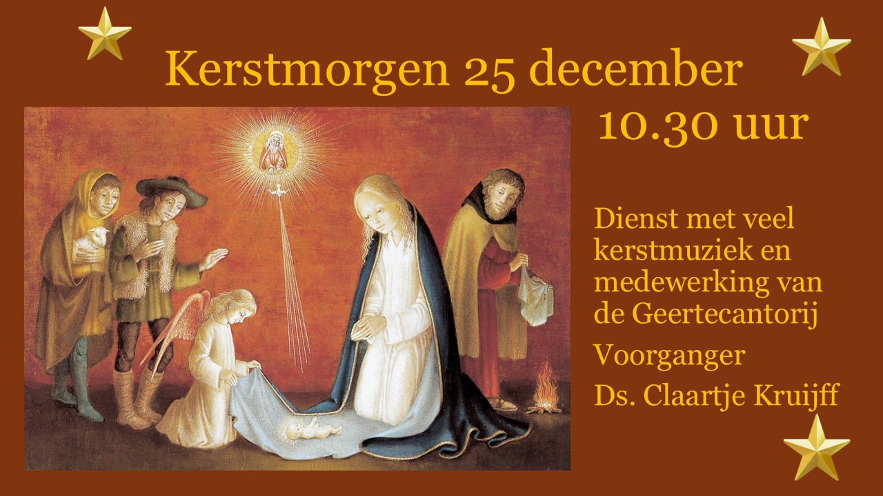 Kerkdienst Geertekerk | Kerstmis